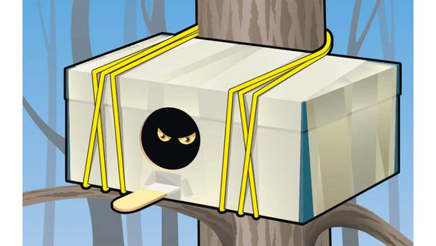 Как сделать «ленивый» скворечник