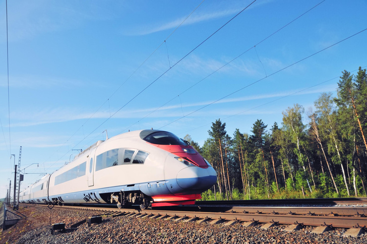 Быстрее «Сапсана»: названо время в пути между Москвой и Петербургом по новой железной дороге