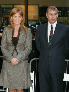Сара Фергюсон и принц Эндрю. 2006 год