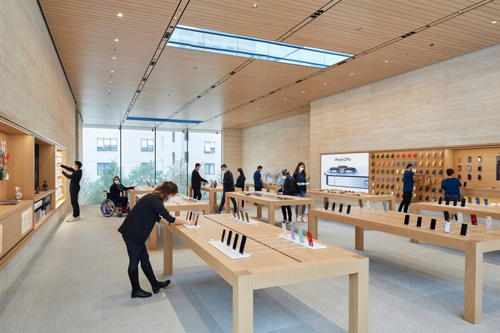 Новый Apple Store в Стамбуле по проекту Foster + Partners