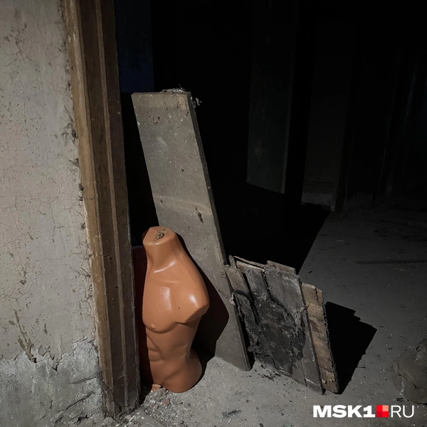 Неожиданно спрятанный манекен | Источник: Алина Мельникова / MSK1.RU