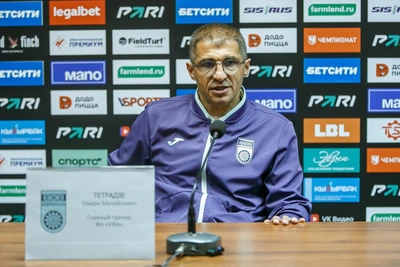 Тетрадзе: вина за поражение Уфы лежит на команде