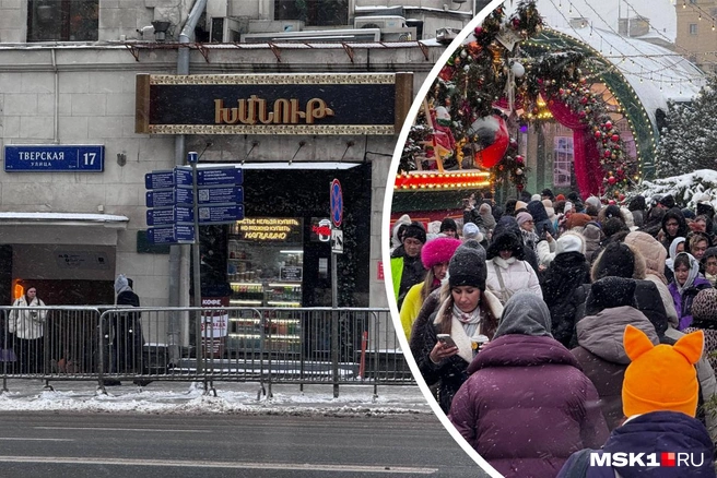 Огромные очереди выстроились, чтобы посетить Красную площадь перед закрытием | Источник: Дмитрий Толстошеев / MSK1.RU