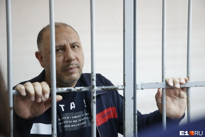 Мазахир Сафаров отправлен под стражу, пока на 22 дня | Источник: Владислав Лоншаков / E1.RU
