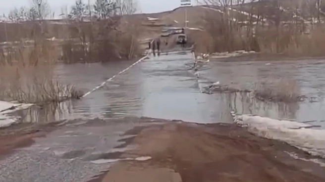 За ночь вода поднялась на полтора метра, пишет местная чиновница | Источник: Лира Терегулова / T.me