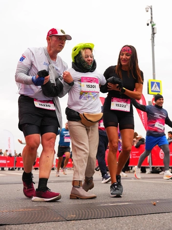 На беговом полумарафоне «Моя столица» | Источник: из архива героини 