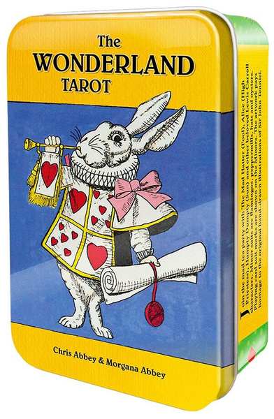 Карты Таро The Wonderland Tarot в жестяной коробке