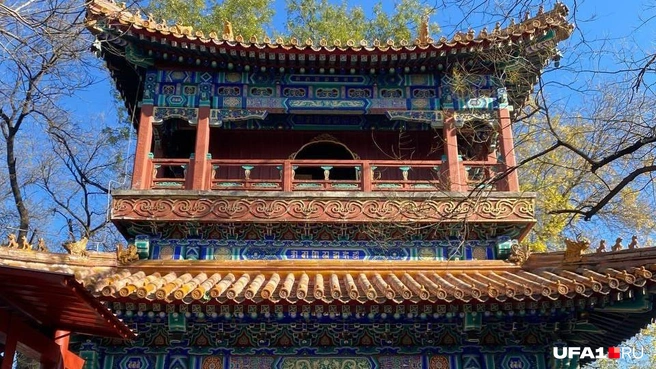 Ламаистский храм Юнхэгун | Источник: Арина Насырова / UFA1.RU