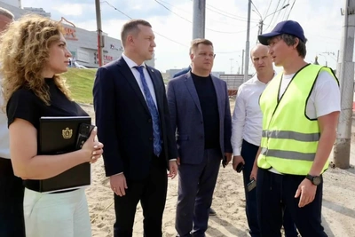 В Рязани проверили ремонт путепровода и строительство школы