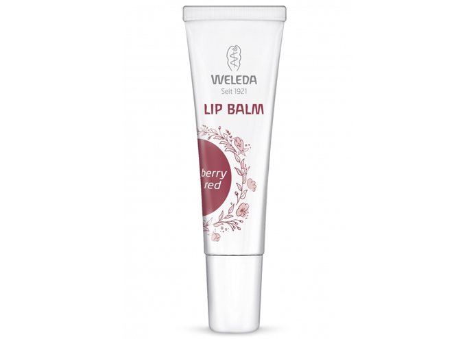 Увлажняющий бальзам для губ с легким пигментом, Weleda