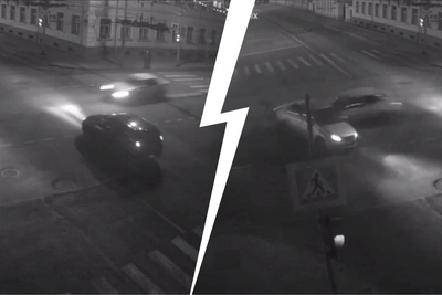 Видео запечатлело момент смертельного ДТП в центре Ярославля