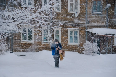 Снег и туман ожидаются в Архангельской области в понедельник
