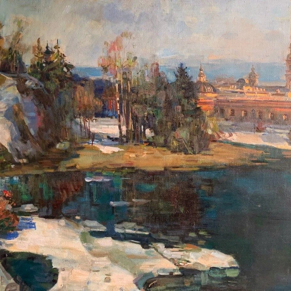 «Петропавловский собор. Преобразование». Василий Братанюк | Источник: academart.com/ru/bratanyuk