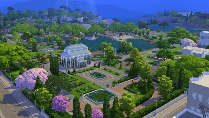 Гид по мирам в The Sims 4: все города, локации и семьи | Источник: скриншот The Sims 4