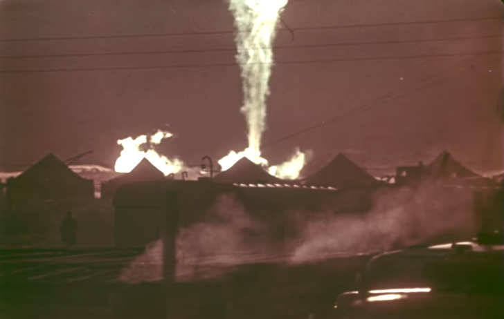 Фото №1 - Как в СССР взорвали ядерную бомбу, чтобы потушить пожар, с которым боролись три года (видео)