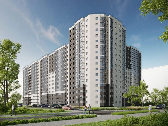 Так на эскизе выглядит одна из высоток | Источник: magnitostroy.su