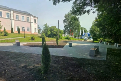 Площадь Ленина в Вадинске благоустроили по нацпроекту