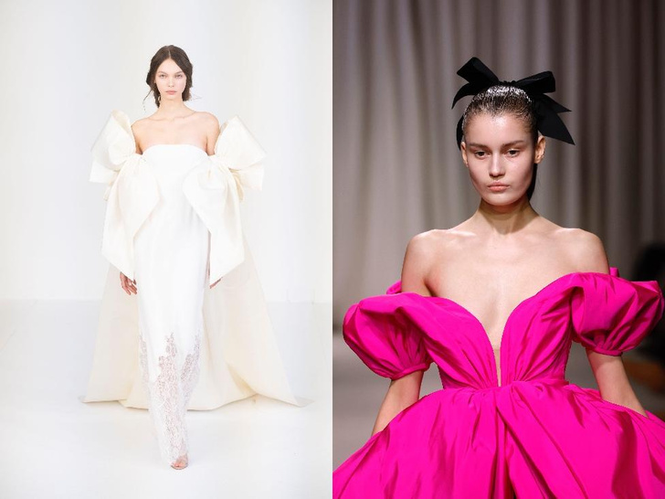 Буфы, банты и русалки: 6 модных трендов с Недели высокой моды в Париже весна-лето 2024
