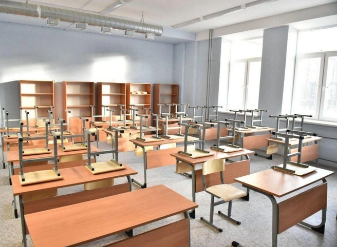 Школу на Московском проспекте в Ярославле планируют открыть в январе 2026 года | Источник: Михаил Евраев / Telegram