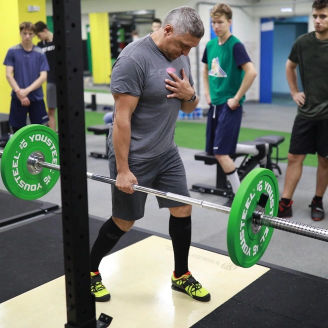 Игорь Загретдинов несколько лет отвечал за общую физическую подготовку | Источник: МХК «Толпар» Уфа / Vk.com