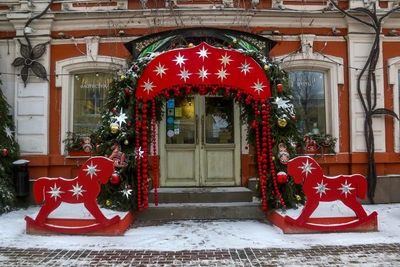 Красивые фотозоны к Новому году в Нижнем Новгороде