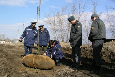 В Волгоградскую область вернули подразделение по уничтожению авиабомб