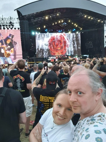 Опен-эйр концерт группы Guns N'Roses | Источник: фото предоставлено героем публикации