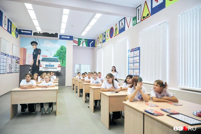 Ребятам новый класс понравился | Источник: Роман Данилкин / 63.RU
