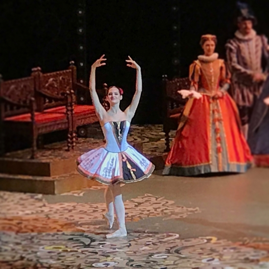 Элеонора Севенард на сцене Большого театра
