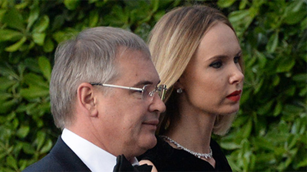 Илона Столье с мужем Виталием Южиным