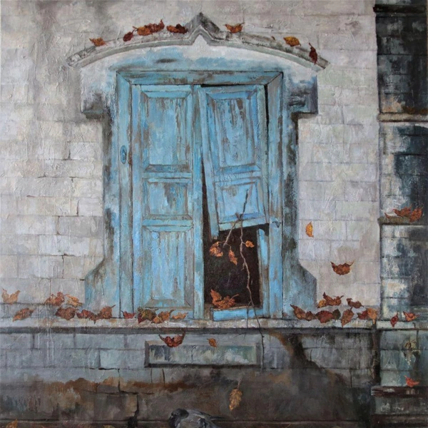 «Осеннее настроение». Александр Компаниец, 2017 | Источник: onesmindgallery.com