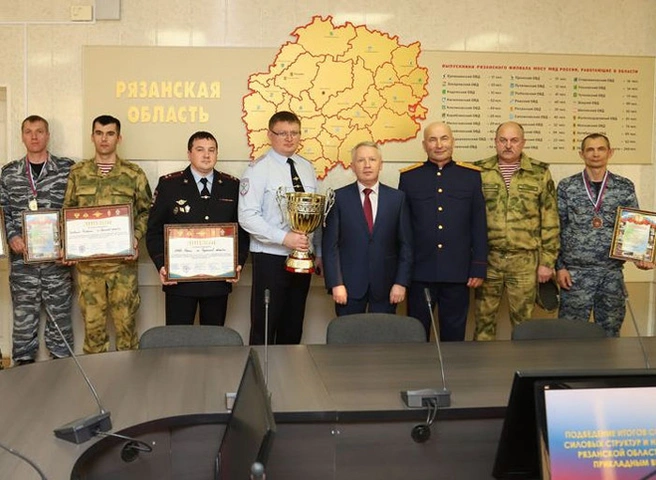В Рязани впервые прошла спартакиада силовых структур | ya62.ru