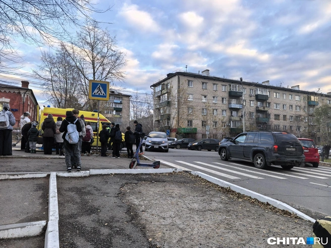 Fielder наехал на девушку в Чите | Источник: CHITA.RU