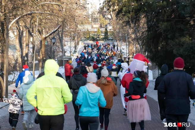 Как будто и не отменяли забег | Источник: Евгений Вдовин / 161.RU