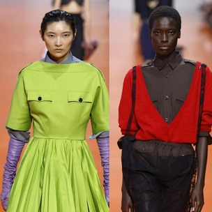 Многослойность и деконструкция. Prada возвращают расслабленный офискор