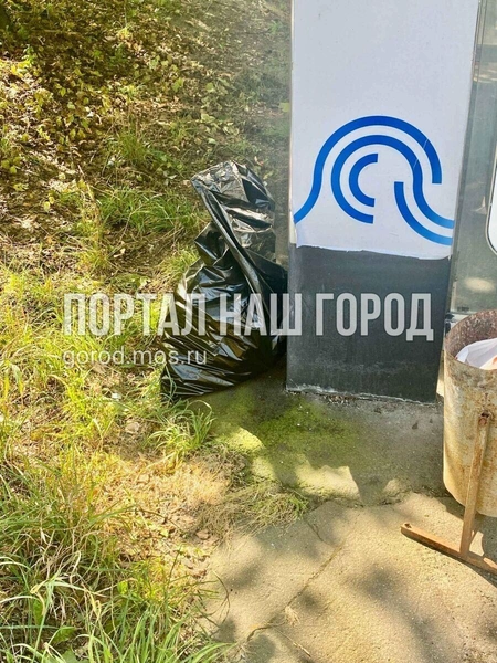 Мусор убрали с остановки после жалобы | Источник: gorod.mos.ru
