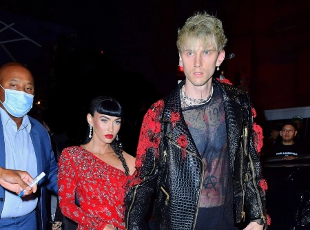 Меган Фокс и Machine Gun Kelly в Нью-Йорке