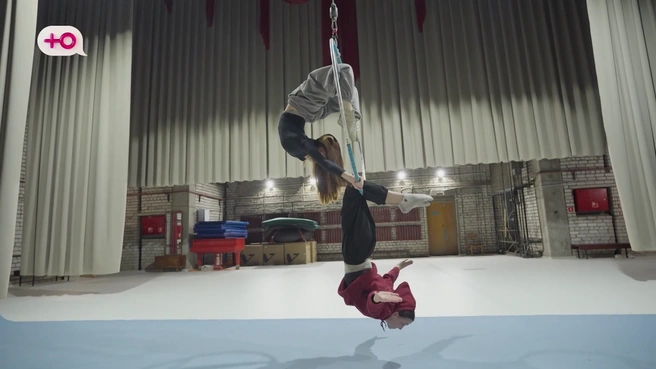 Екатерина стала тренироваться вместе с Ариной | Источник: «Мультимедиа групп», телеканал «Ю»