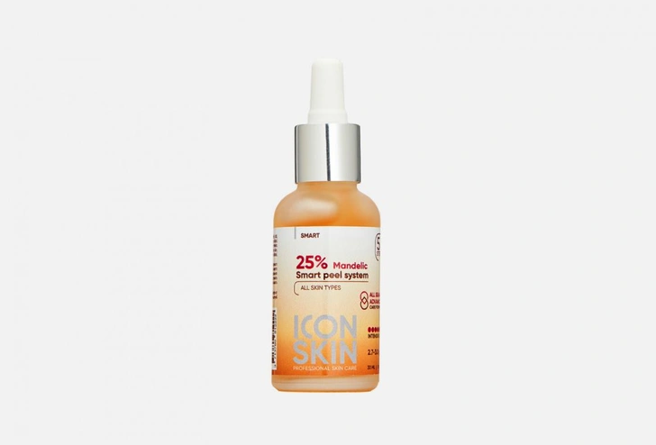 МИНДАЛЬНЫЙ ПИЛИНГ 25% ICON SKIN Mandelic Smart peel system 