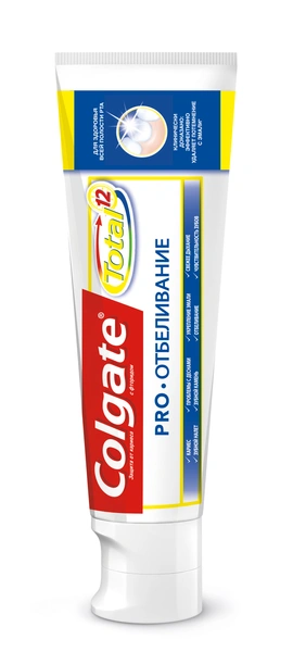 Зубная паста Colgate Total 12 Pro Отбеливание