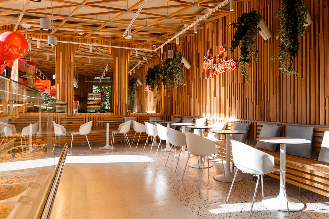 Обновленное кафе «Брусника» на Пресненском Валу | Источник: brusnikacafe.ru