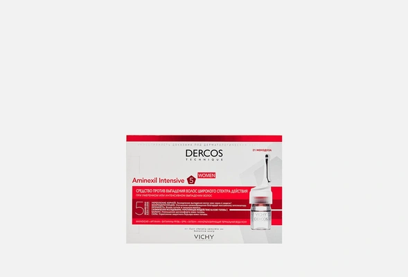Средство против выпадения волос Vichy Dercos Aminexil Intensive 5