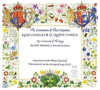 Похоже на книгу из «Шрека»: в Сети появилось фото приглашений на коронацию Карла III