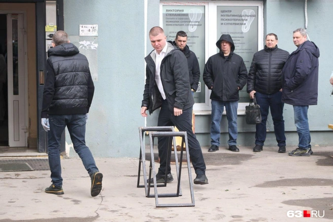 Перед выносом | Источник: Роман Данилкин / 63.RU