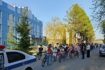 Велопробег в честь Победы прошёл в двух округах Калужской области