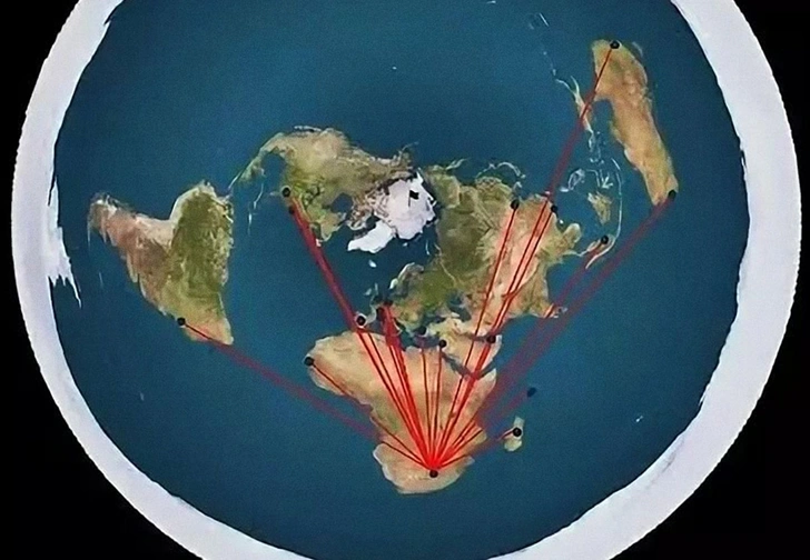 Лучшие шутки про «теорию плоской Земли»