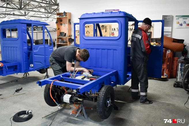 Сборочный цех компании Ecoget | Источник: Артем Краснов