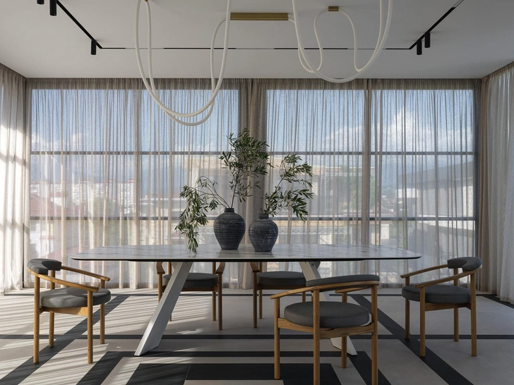 Интерьер недели: дом 468 м&sup2; в Краснодарском крае для большой семьи