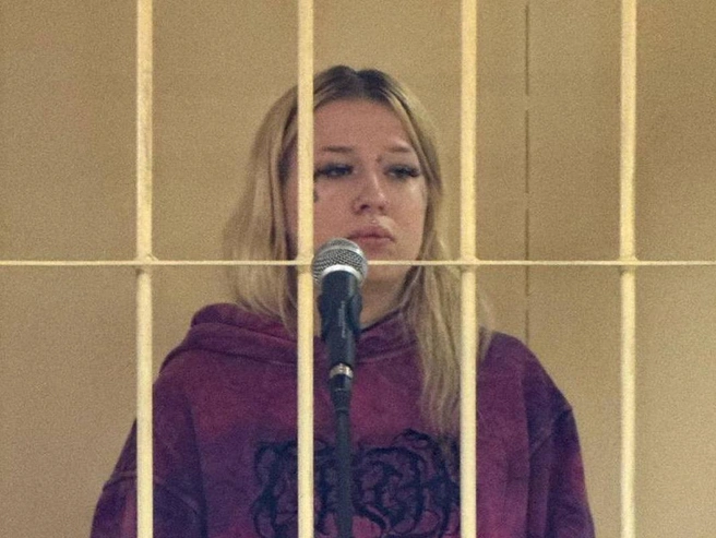 Алена Васильева в суде на мере пресечения | Источник: Объединённая пресс-служба судов Санкт-Петербурга