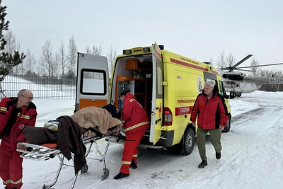 Выживший снегоходчик доставлен в Пермь после переохлаждения